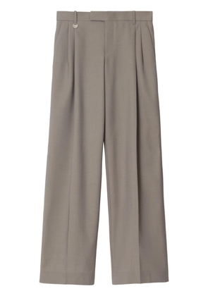 Burberry wool tailored trousers - Neutrals
