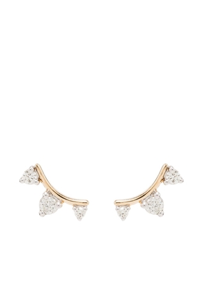 Adina Reyter Amigos 14-karat gold diamond earrings