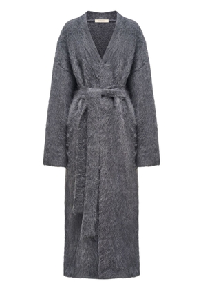 12 STOREEZ wool-blend cardi-coat - Grey