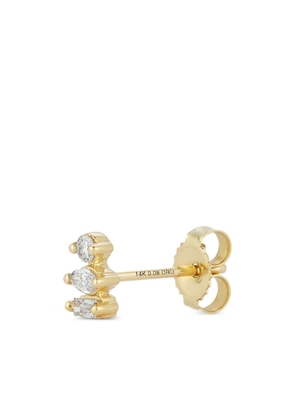 Dana Rebecca Designs 14kt yellow gold Alexa Jordyn diamond stud earrings