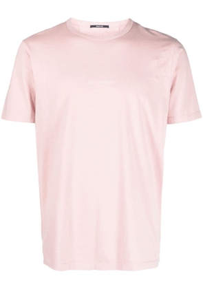 C.P. Company logo-print t-shirt - Pink