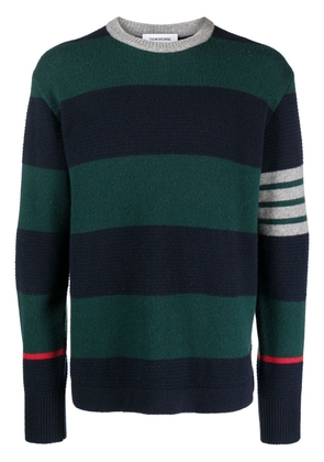 Thom Browne 4-bar knitted jumper - Green