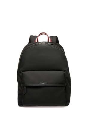 Bally Code leather backpack - Black