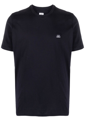 C.P. Company embroidered logo cotton T-shirt - Blue