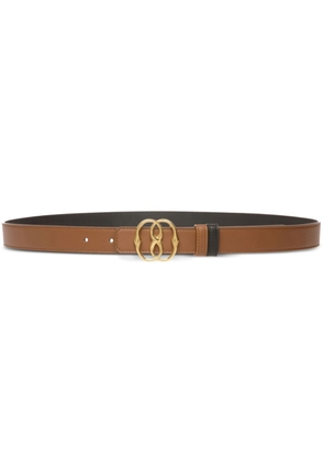 Bally Emblem leather belt - Brown