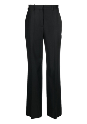 LOEWE pressed-crease wool trousers - Black