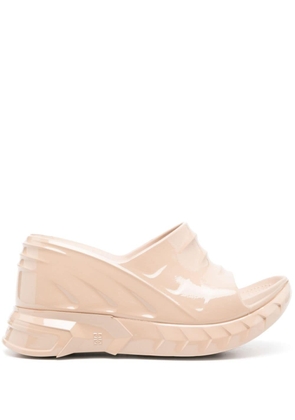 Givenchy Marshmallow wedge slides - Pink