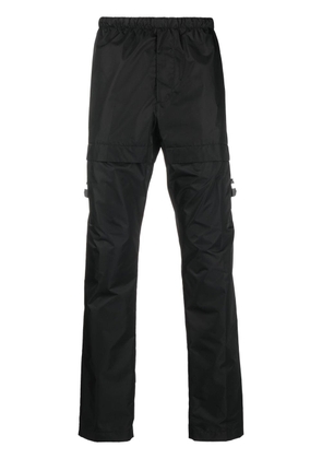 Givenchy buckle-detail straight-leg trousers - Black