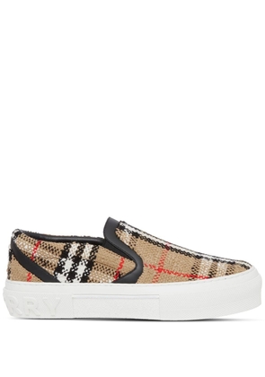 Burberry Vintage Check slip-on sneakers - Neutrals