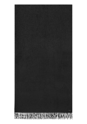 Saint Laurent silk-cashmere scarf - Black
