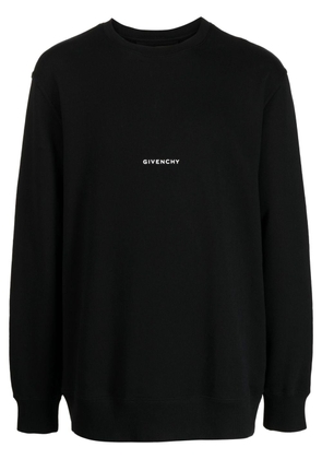 Givenchy logo-print cotton sweatshirt - Black