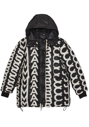 Marc Jacobs Monogram Oversized puffer jacket - Black