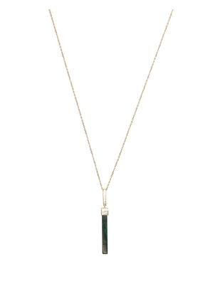 Mateo Onyx Bar pendant necklace - Green