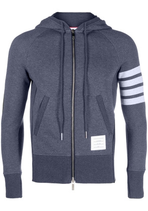 Thom Browne signature 4-bar stripe hoodie - Grey