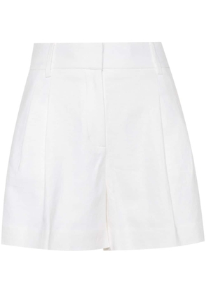 Michael Michael Kors pleat-detail tailored shorts - White