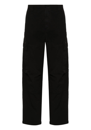 C.P. Company Lens-detail cotton cargo pants - Black