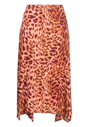 Stella McCartney Nayah A-line midi skirt - Pink