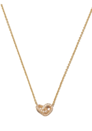 Lizzie Mandler Fine Jewelry 18kt yellow gold linked diamond necklace
