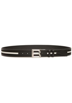 Bally B Bold leather belt - Black