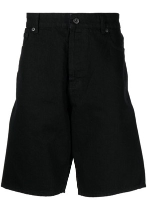 Kenzo logo-patch Bermuda shorts - Black