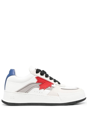 Dsquared2 low-top lace-up sneakers - White