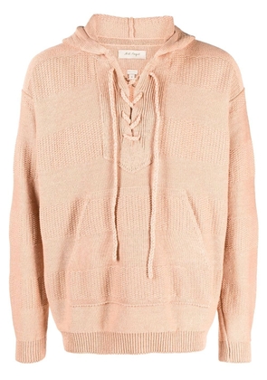 Nick Fouquet knitted hoodie sweater - Pink