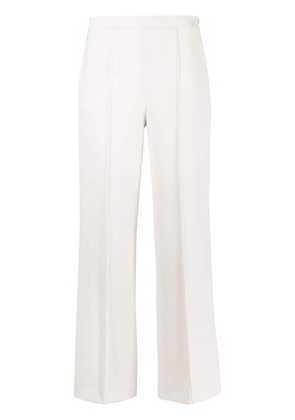 'S Max Mara knitted cropped flared trousers - Neutrals