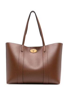 Mulberry leather tote bag - Brown