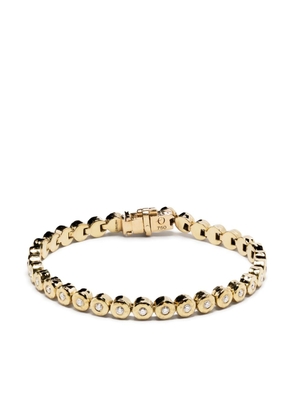 Octavia Elizabeth 18kt yellow gold Nesting Gem diamond tennis bracelet