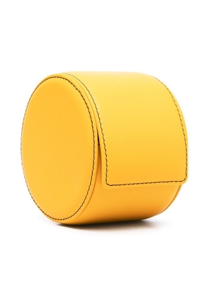 Kross Studio leather watch roll - Yellow