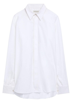 DRIES VAN NOTEN classic-collar cotton shirt - White