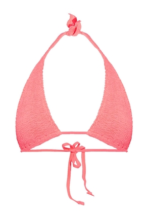Bond-eye Jean triangle bikini top - Pink