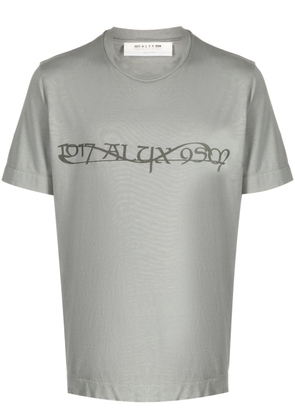 1017 ALYX 9SM logo-print cotton T-shirt - Grey