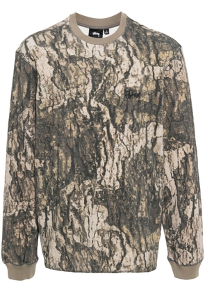 Stüssy Basic Stock LS Thermal sweater - Green