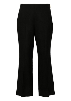 Gucci dart-detail cropped trousers - Black