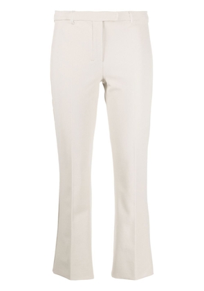 'S Max Mara mid-rise cropped trousers - Neutrals