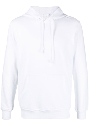 Comme Des Garçons Shirt graphic-print drawstring hoodie - White