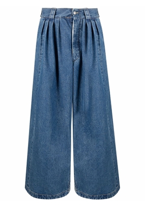Maison Margiela wide-leg denim jeans - Blue