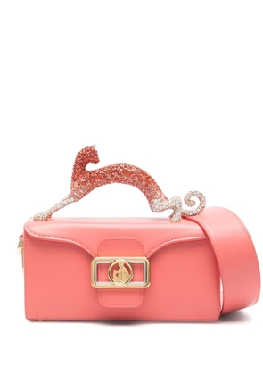 Lanvin mini Pencil Cat tote bag - Pink