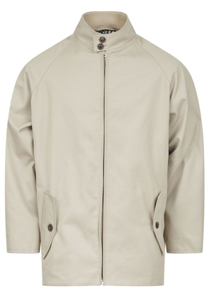 Maison Margiela pleat-detailing cotton jacket - Neutrals