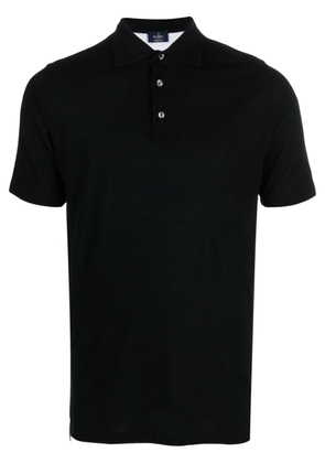 Barba short-sleeve cotton T-shirt - Black