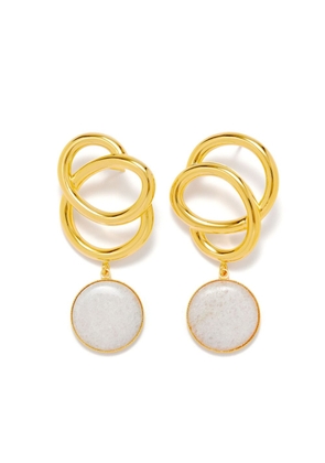 DESTREE Sonia Icon Stone earrings - Gold