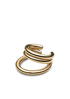Otiumberg stacked hoops earcuff - Gold