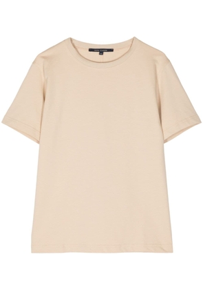 Sofie D'hoore round-neck cotton T-shirt - Neutrals
