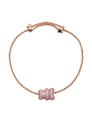APM Monaco Baby Malu Yummy Bear embellished bracelet - Pink