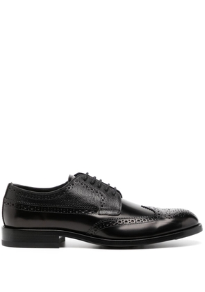 Tod's lace-up leather brogues - Black