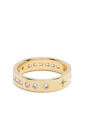 APM Monaco crystal-embellished ring - Gold