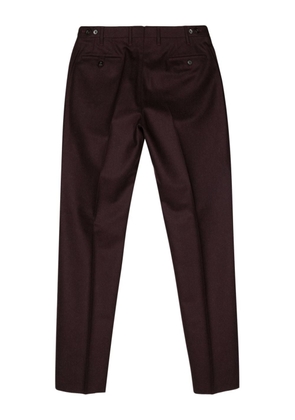 Corneliani felted tailored trousers