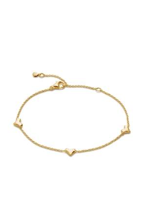 Monica Vinader heart chain bracelet - Gold
