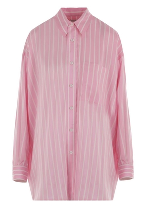 Bottega Veneta striped silk shirt - Pink
